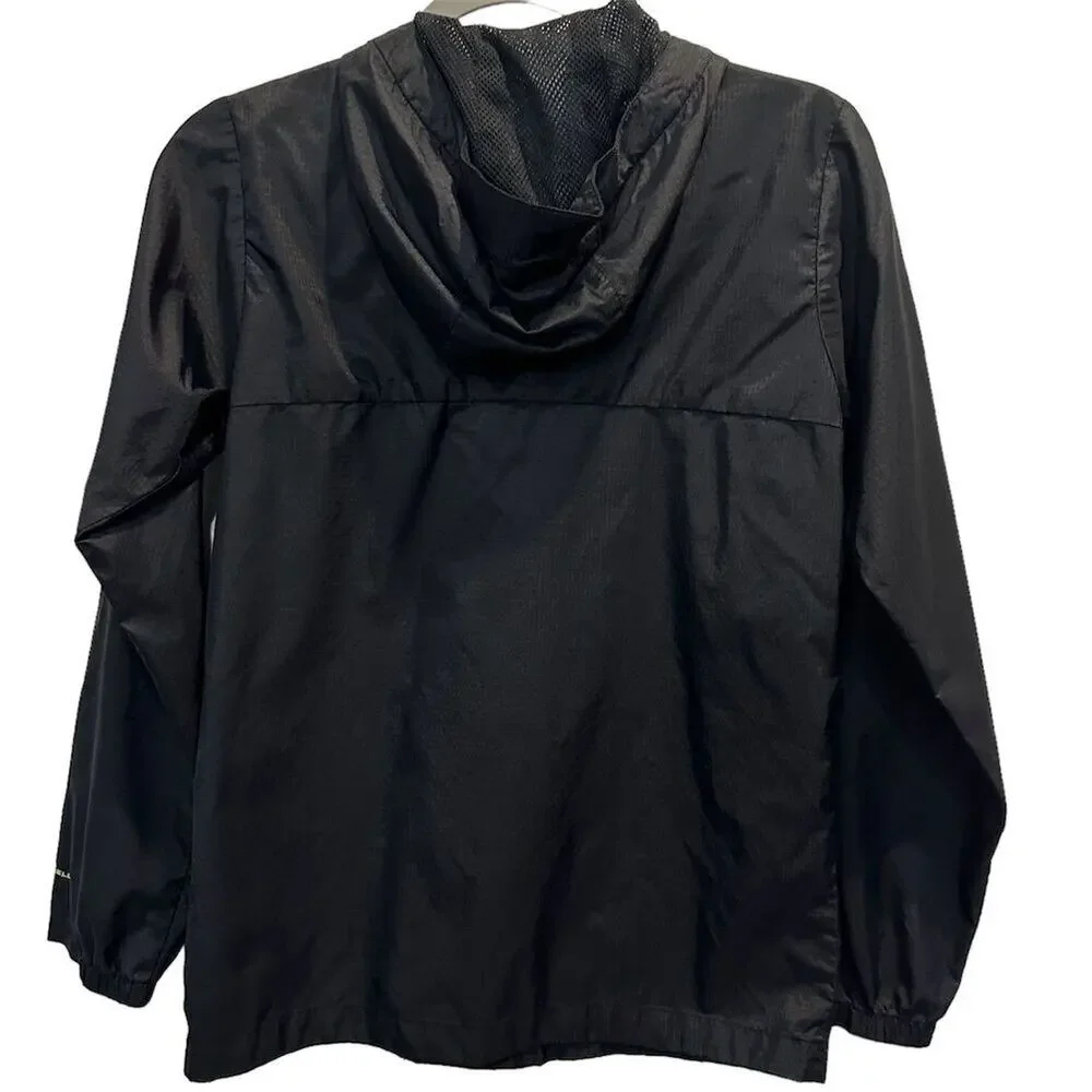 Columbia Kids Windy Explorer Jacket with Hood Black Size L - Picture 3 of 10
